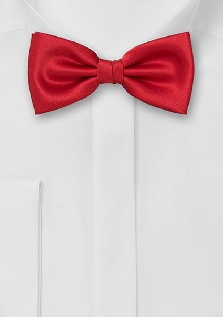 Bow Tie in bright red