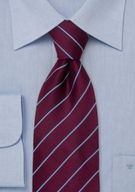 Elegant Business Tie -  Burgundy/ Purple