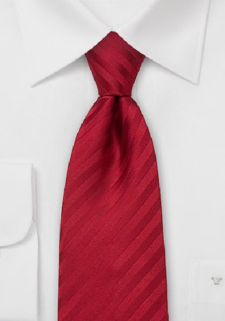 Silk Tie red