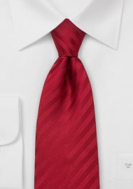 Silk Tie red