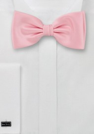 Bow ties  -  Solid color pink bow tie