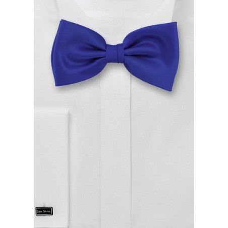 Bow ties -  Solid color bow tie in Royal blue color