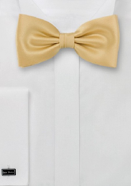 Bow ties  -  Solid color gold/yellow bow-tie