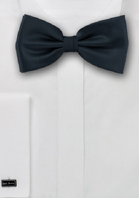Bow ties -  Charcoal black bow tie
