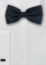 Bow ties -  Charcoal black bow tie