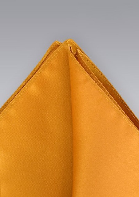 Pocket Squares -  Copper orange pocket square