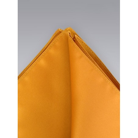 Pocket Squares -  Copper orange pocket square