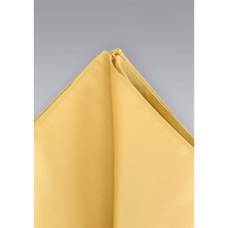 Pocket squares - Golden yellow pocket square