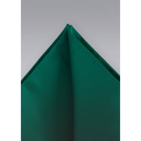 Pocket squares -  Dark green hankie