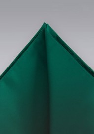 Pocket squares -  Dark green hankie