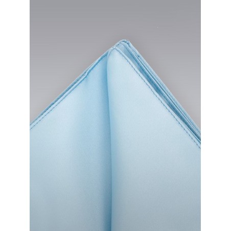 Light blue pocket square