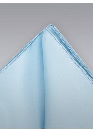 Light blue pocket square