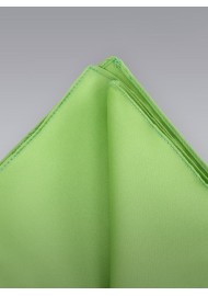Apple green pocket square