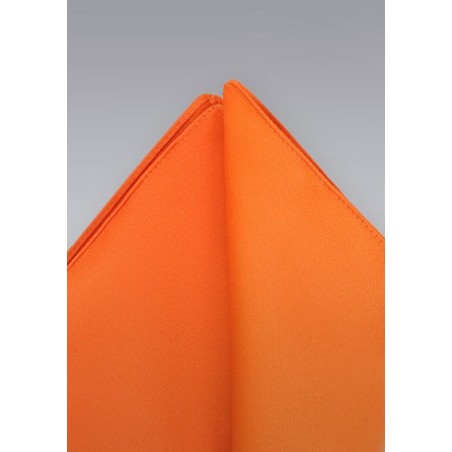 Pocket squares - Bright orange pocket square