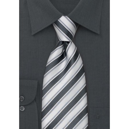 Formal Striped Ties - Striped Necktie "Verona" by Parsley