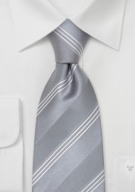 Brand Name Extra Long Ties - XL Designer Necktie by Cavallieri