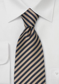 Narrow Striped Ties - Striped Necktie "Signals" by Parsely