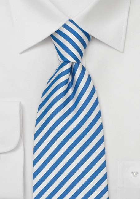 Striped Neck Ties - Striped Tie "Signals" by Parsely