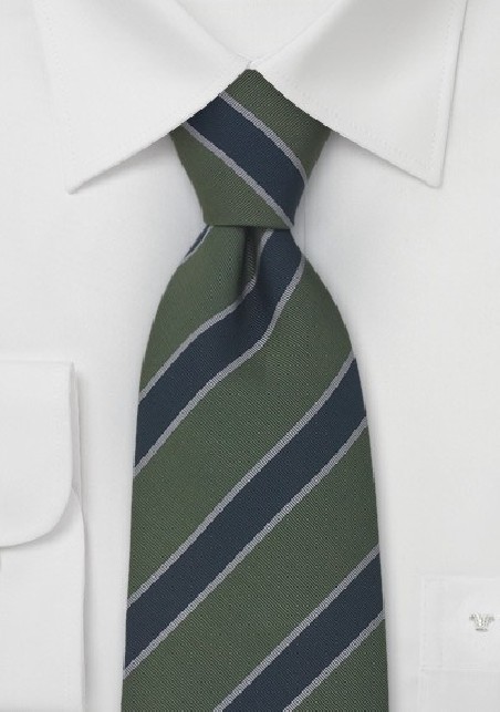 Regimental Ties - British Striped Necktie "Bristol"