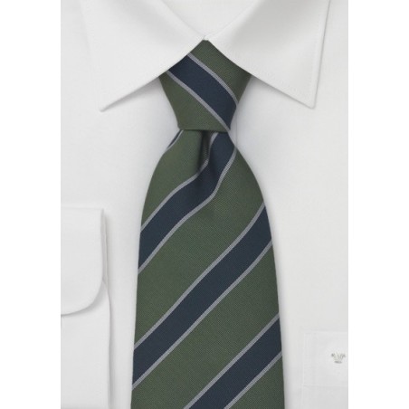 Regimental Ties - British Striped Necktie "Bristol"