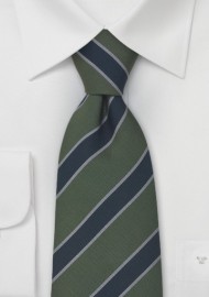 Regimental Ties - British Striped Necktie "Bristol"