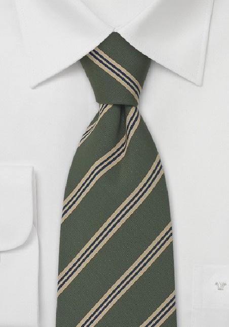 British Striped Ties - Regimental Striped Tie "Sussex"