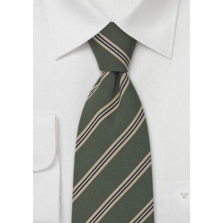 British Striped Ties - Regimental Striped Tie "Sussex"