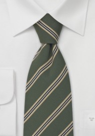 British Striped Ties - Regimental Striped Tie "Sussex"