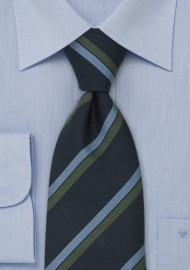 British Neck Ties -  British Striped Tie "Somerset"