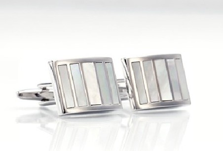 Formal Cufflinks - Mother of Pear Cufflinks