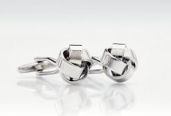 Silver Knot Cufflinks