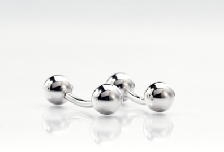 Silver Cufflinks - Designer Cufflinks by Mont Pellier