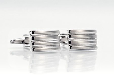 Silver Cufflinks - Classic Silver Cuffs