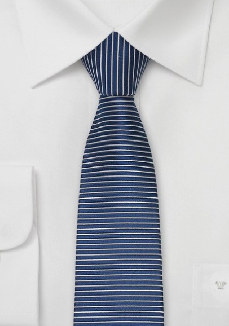 Skinny Neck Ties - Skinny Silk Tie by Cavallieri