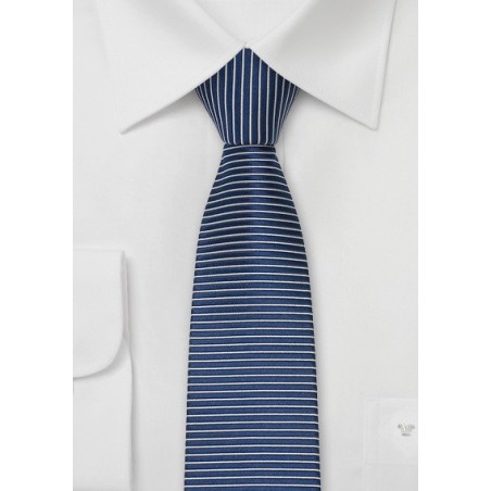 Skinny Neck Ties - Skinny Silk Tie by Cavallieri