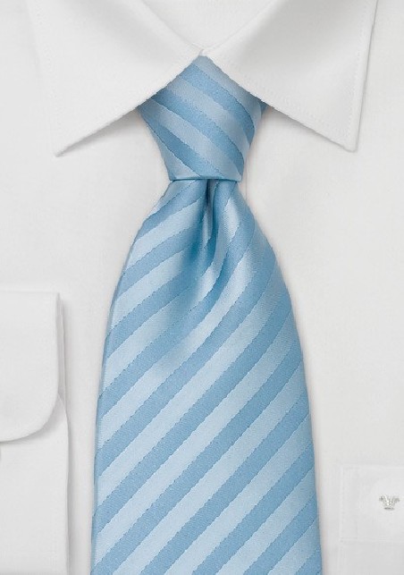 Solid Light Blue Necktie
