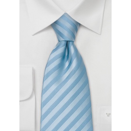 Solid Light Blue Necktie