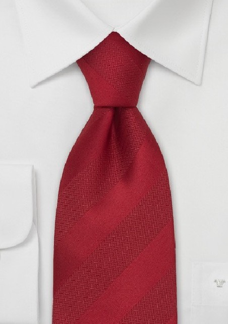 Chevalier Designer Ties - Silk Tie in Bright Red