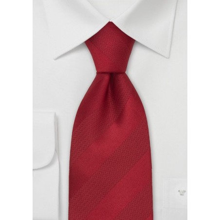 Chevalier Designer Ties - Silk Tie in Bright Red
