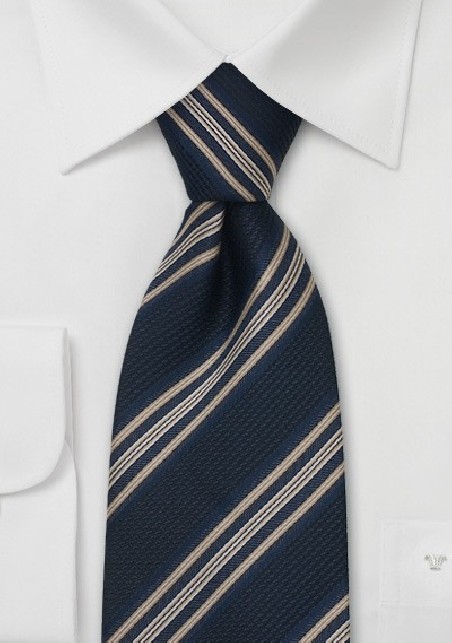 Designer Ties - Navy Blue Tie by Chevalier