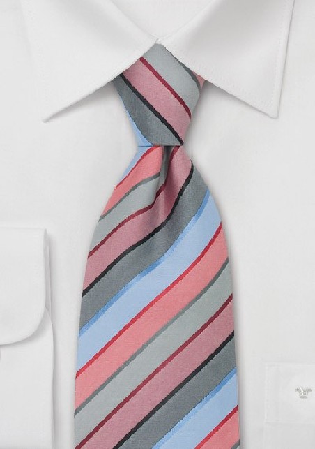 Striped Business Tie