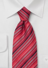 Modern Red Necktie