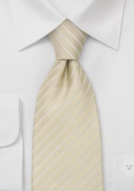 Classic Wedding Tie in Light Champagne