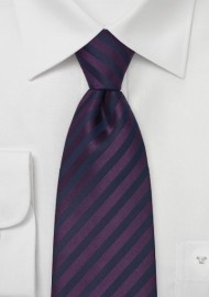 Eggplant Purple Necktie