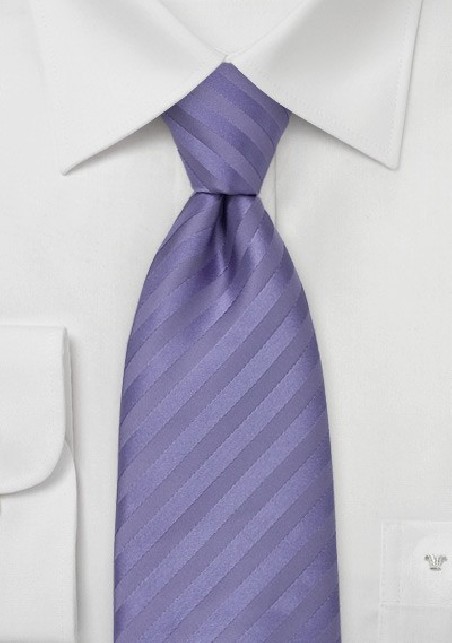 Lavender Purple Silk Tie