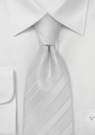 Elegant and Formal Ivory Necktie