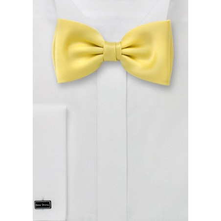 Light Yellow Bow Tie