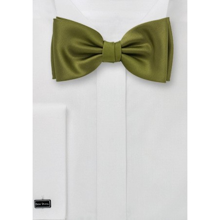 Light Olive Green Bow Tie