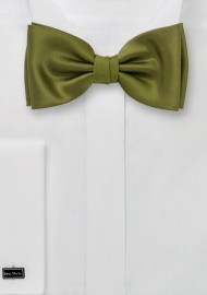Light Olive Green Bow Tie
