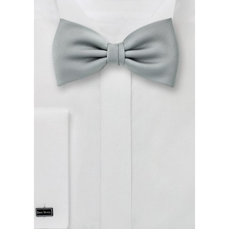 Light Silver Bow Tie